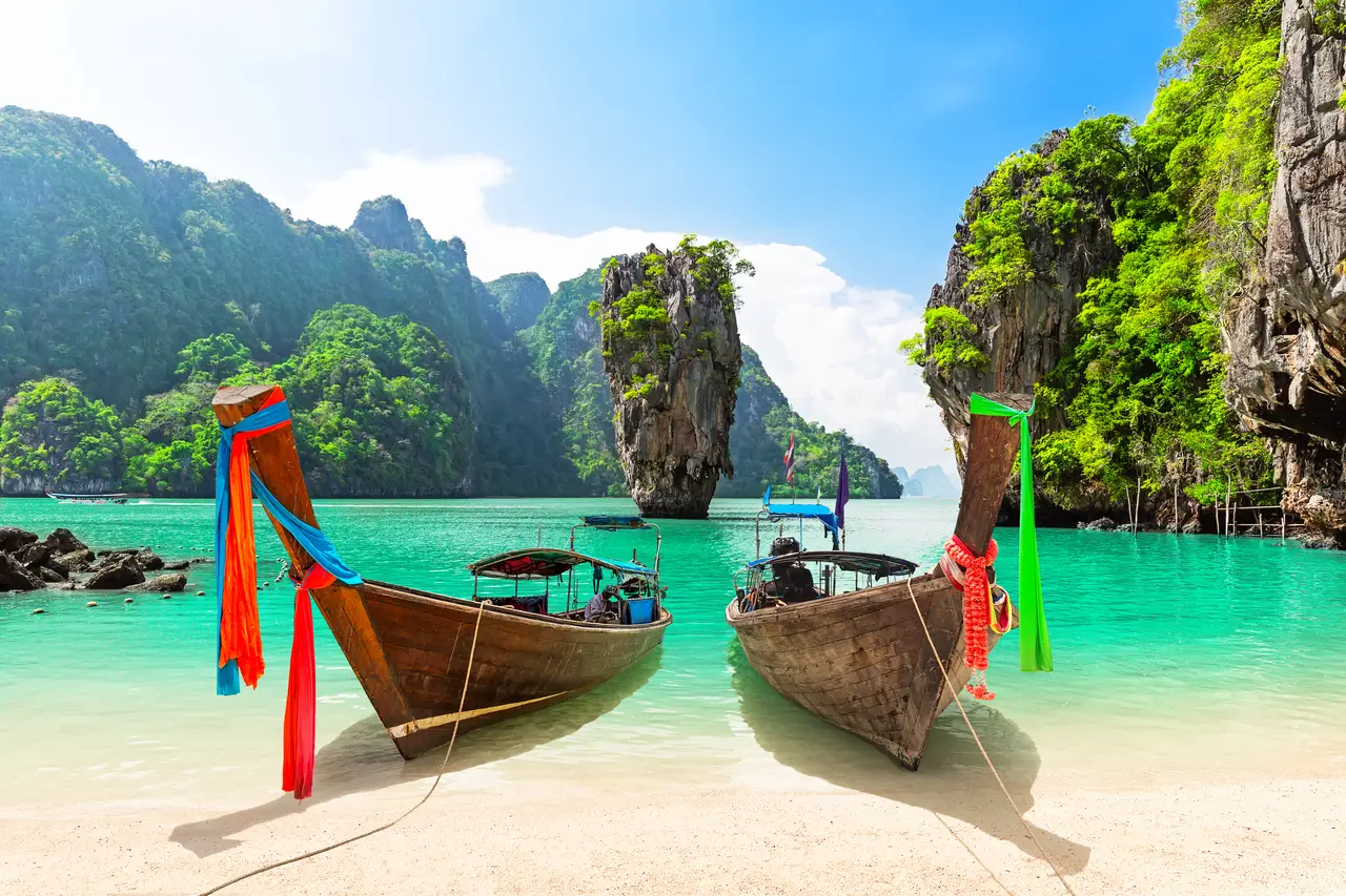 Longtail boats Thailand